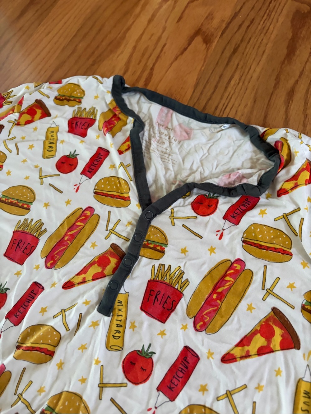 Little Sleepies Womens Food Shirt